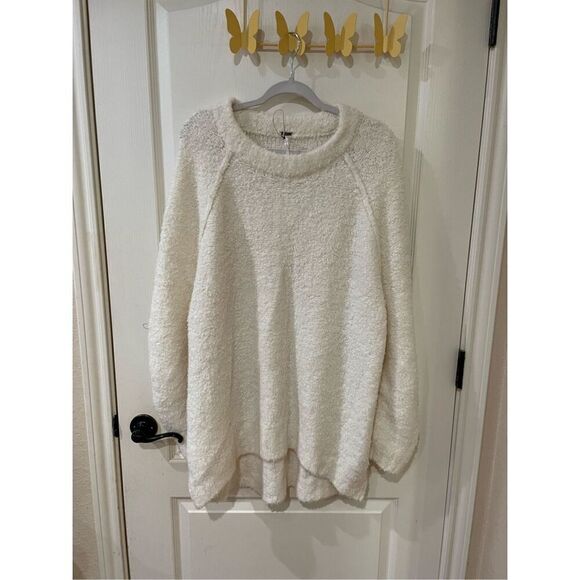 NWOT Free People Teddy Sweater Tunic Size Medium - Picture 4 of 8